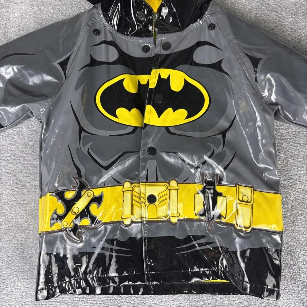 WESTERN CHIEF Kids Batman Rain Jacket Size 3T With Out Cape‎
